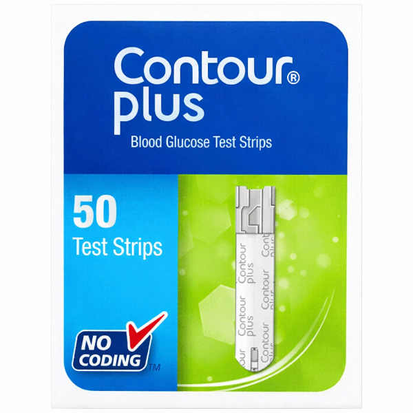 Contour Plus Test Stripi 50'li